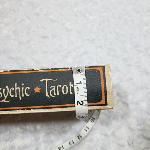 Book shaped storage box The Old Witch Fortune Telling Cards - Picture 11 of 11